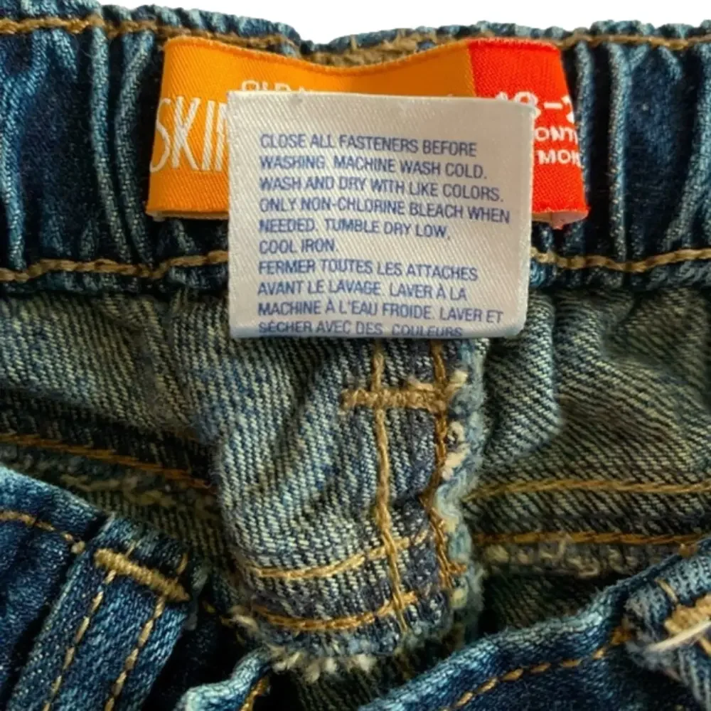 Old Navy Skinny Ajuste Blue Denim Jeans Size 18-24mos